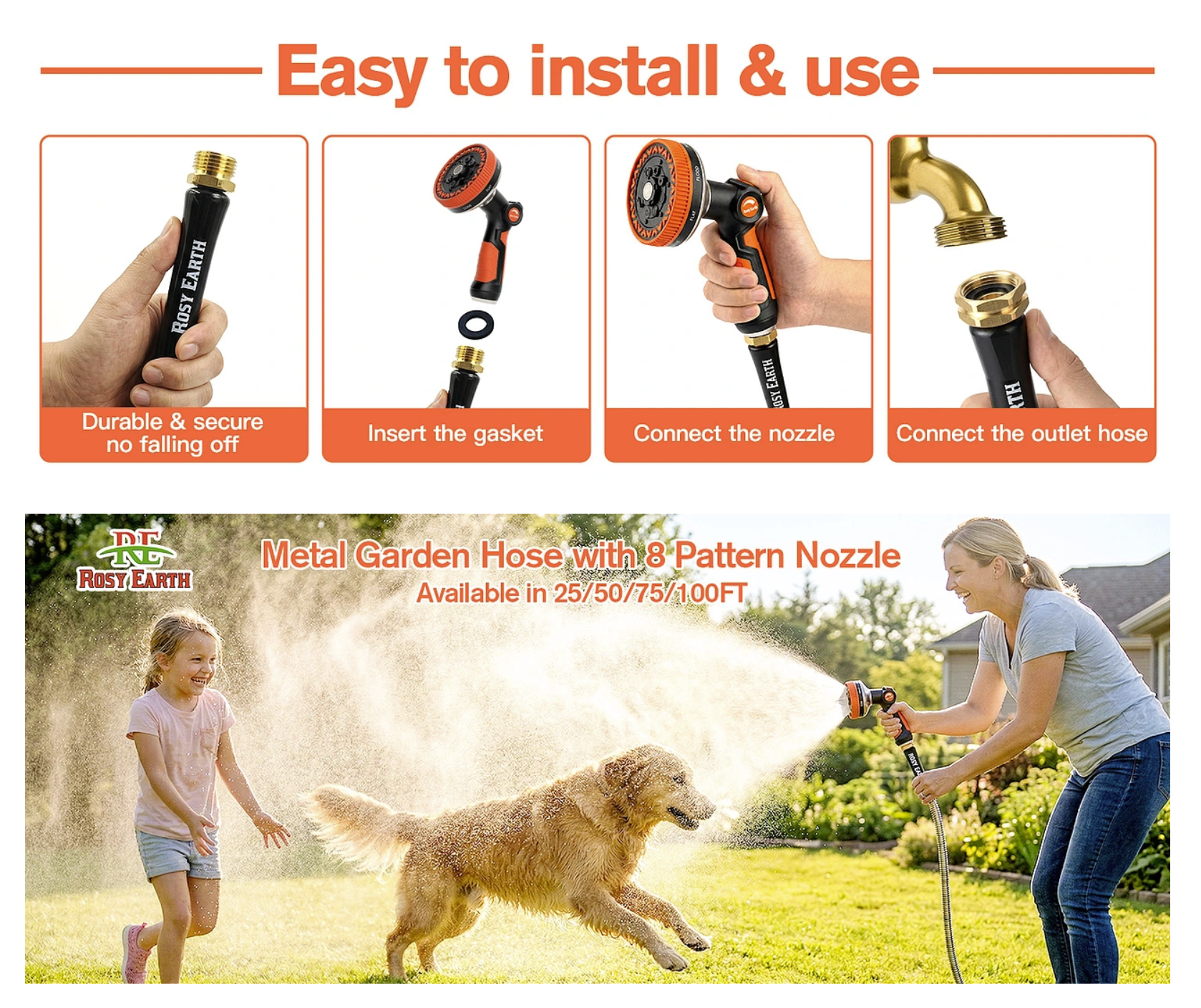 Garden Hose Product Photography